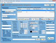 Aplus Add Watermark to PDF screenshot